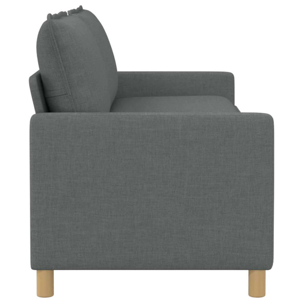 Divano Grigio Scuro 196 x 81 x 87,5 cm Tessuto
