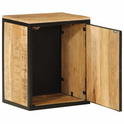 Mobile da Bagno 40x30x50 cm in Legno Massello di Mango e Ferro 358573
