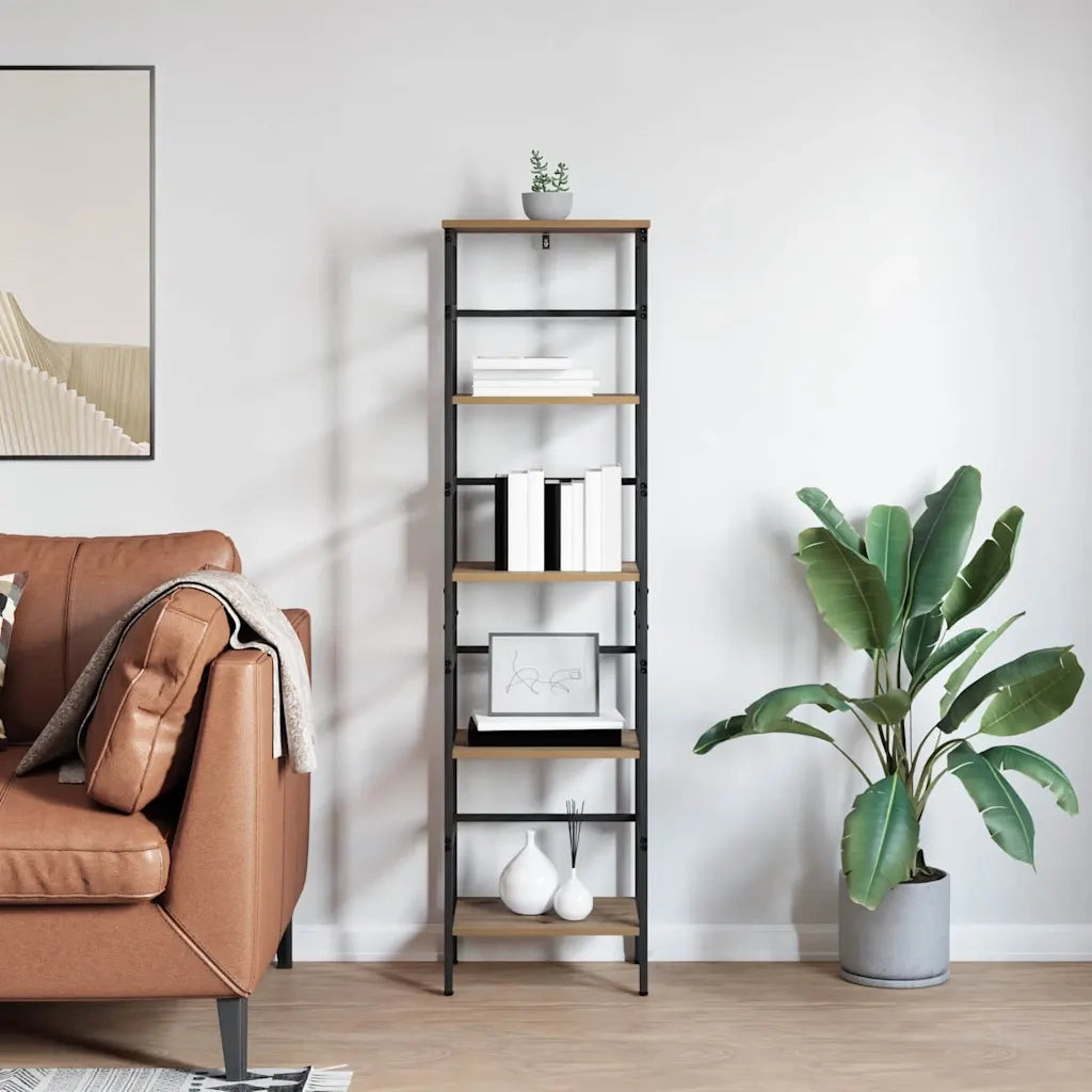 Libreria Rovere artigianale 40 x 29,5 x 149 cm