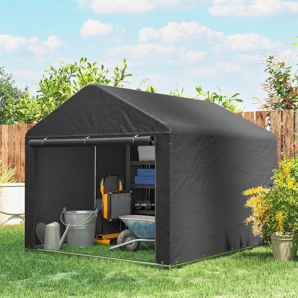 Tenda da Giardino Impermeabile ¨C zephmum ¨C 200x238x183 cm Grigio