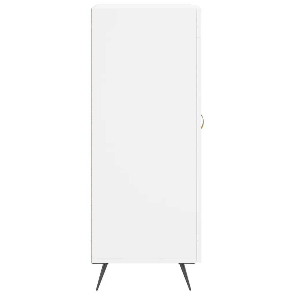 Credenza-Buffet-Armadio da cucina Bianca 34,5x34x90 cm in Legno Multistrato 303313
