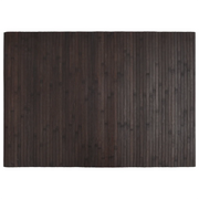 Tappeto del soggiorno | Tappeto Rettangolare Marrone Scuro 70x100 cm in Bamb¨´