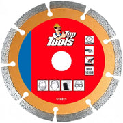 Disco diamantato 115 mm - foro 2 2,2 mm corona a settori top tool