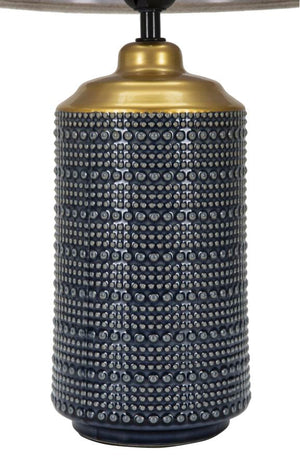 Lampada da Tavolo Point dark 28x47x28 cm in Ceramica Multicolor