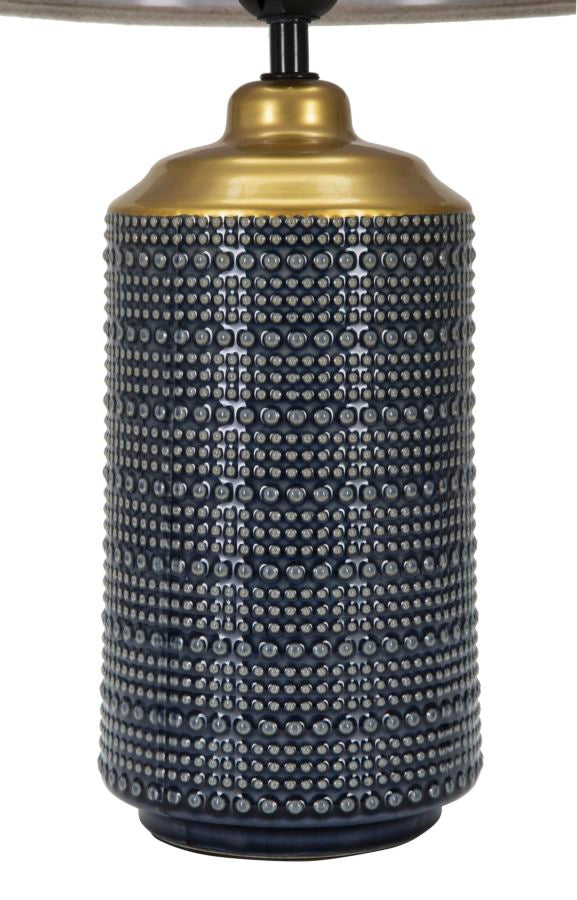 Lampada da Tavolo Point dark 28x47x28 cm in Ceramica Multicolor