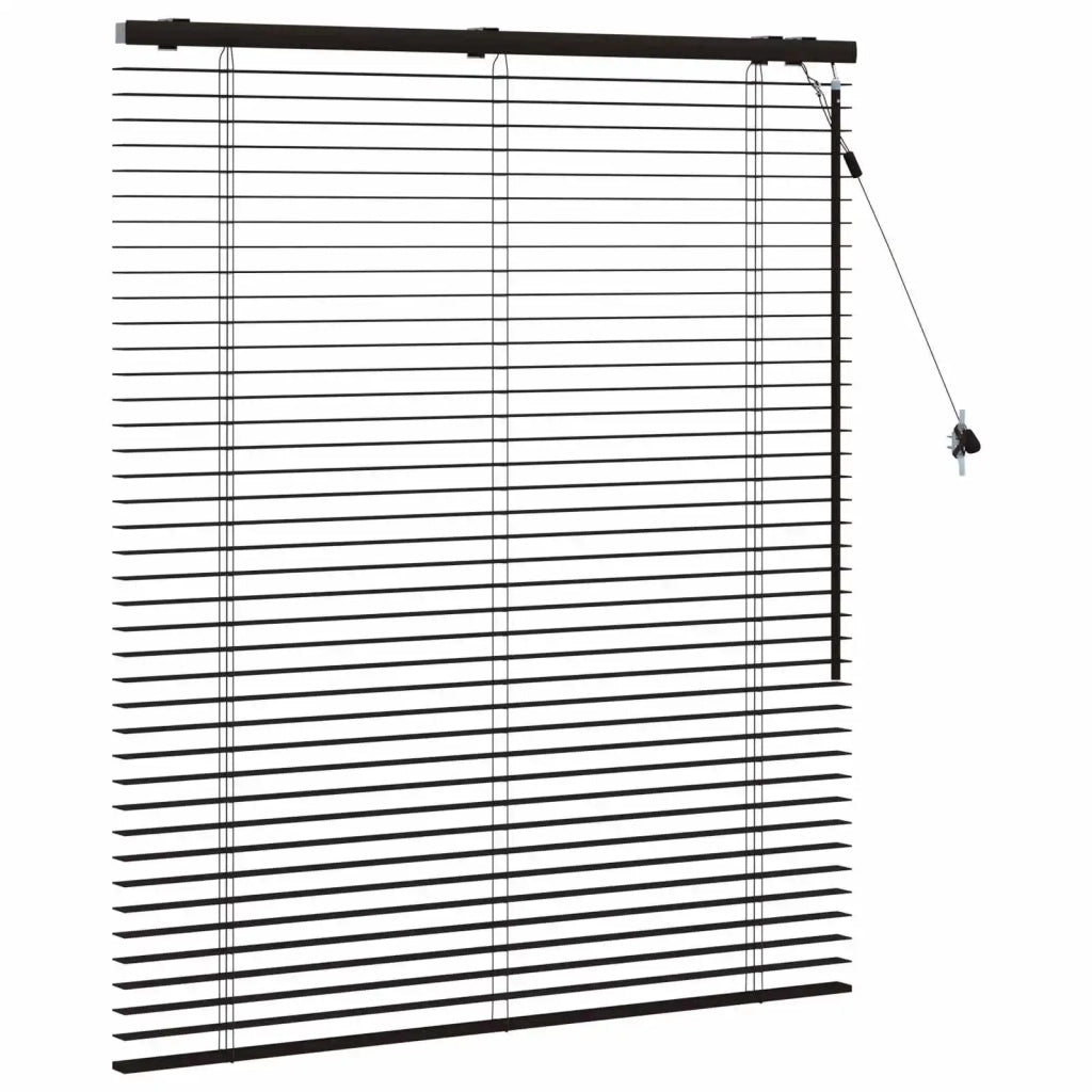 Tenda Veneziana Marrone Scuro 105 x 130 cm 35 mm 42015542
