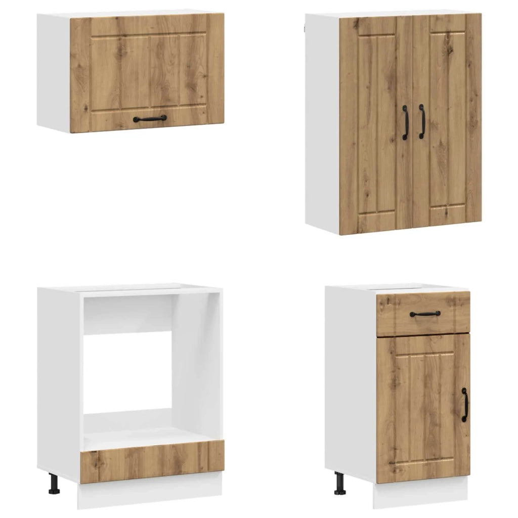 Unità Cucina LUCCA 8 pcs Rovere Artigianale 3438152