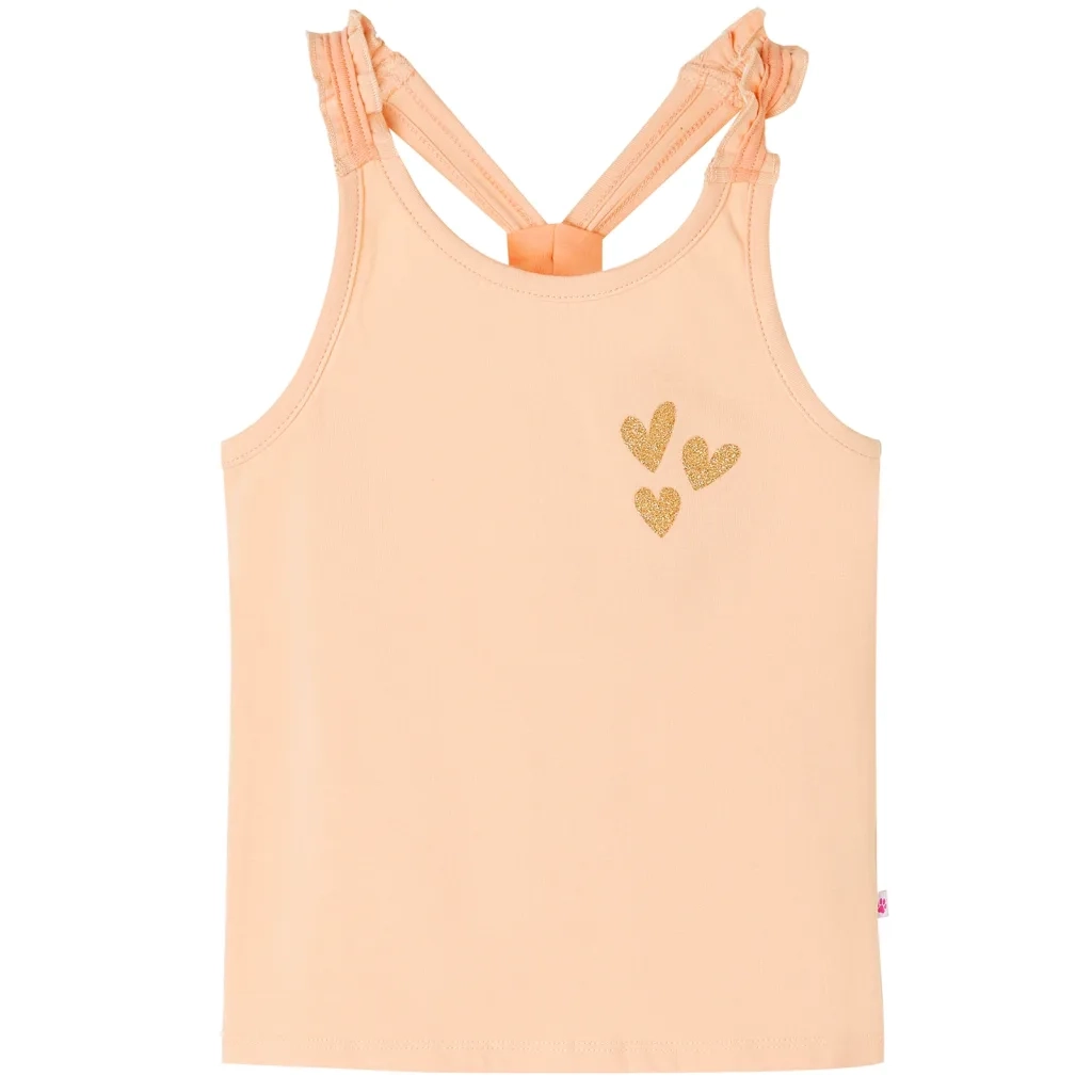 Canotta da Bambina Arancione Chiaro 116cod mxl 117254