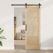 Porta Interna Naturale 73,5 x 211 cm Legno compensato