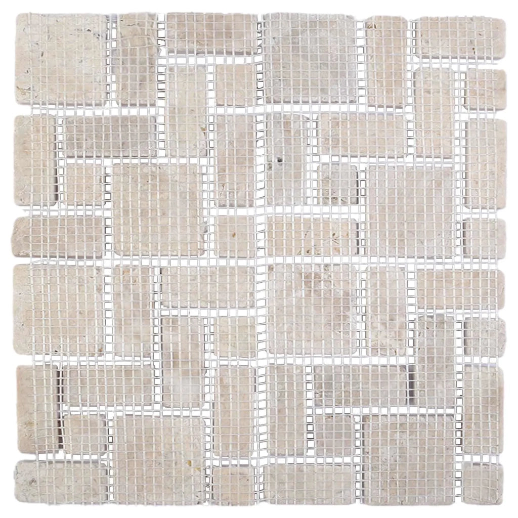 Piastrelle Mosaico Crema 30 x 30 cm Marmo 42033525