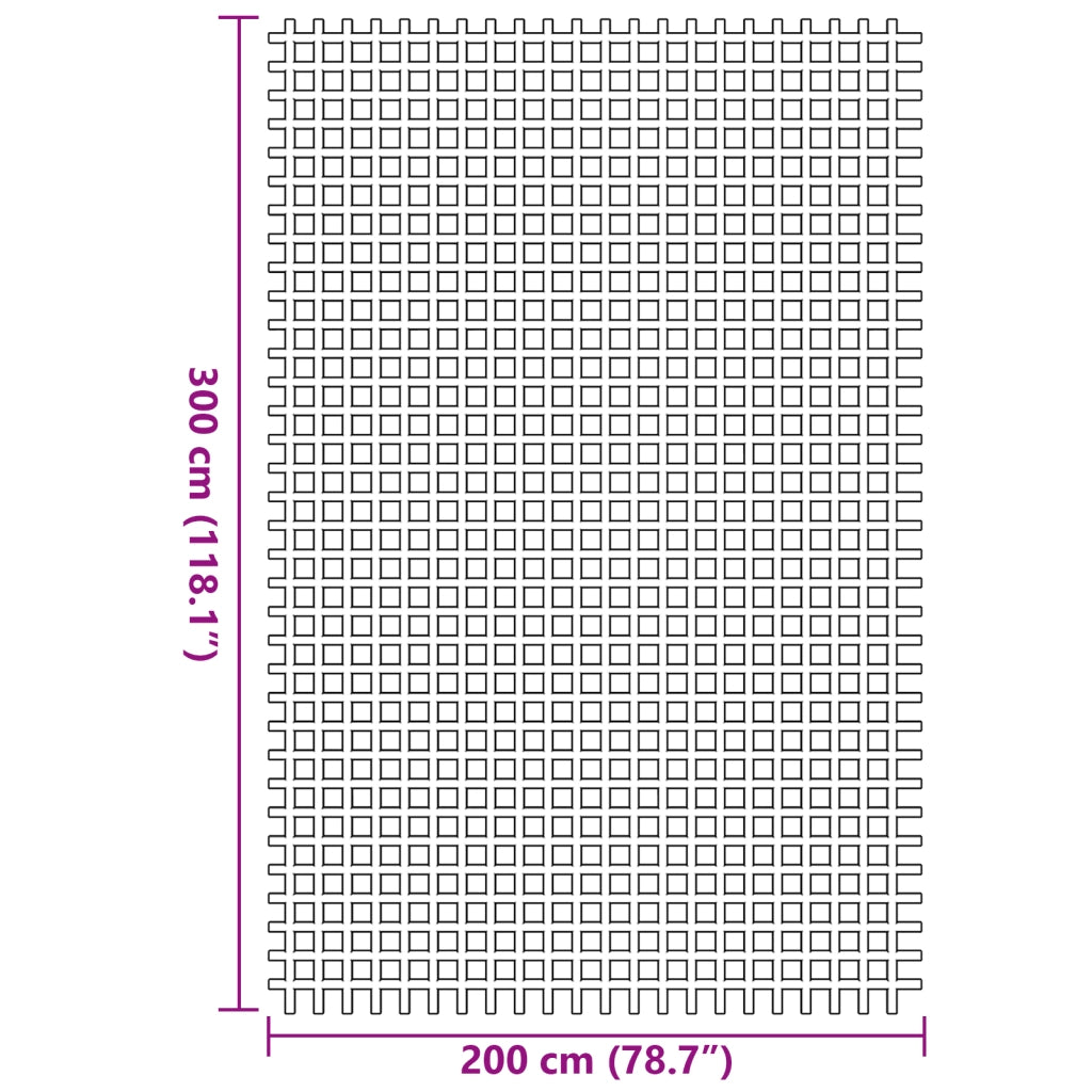 Tappeto da Tenda Verde 2x3 m