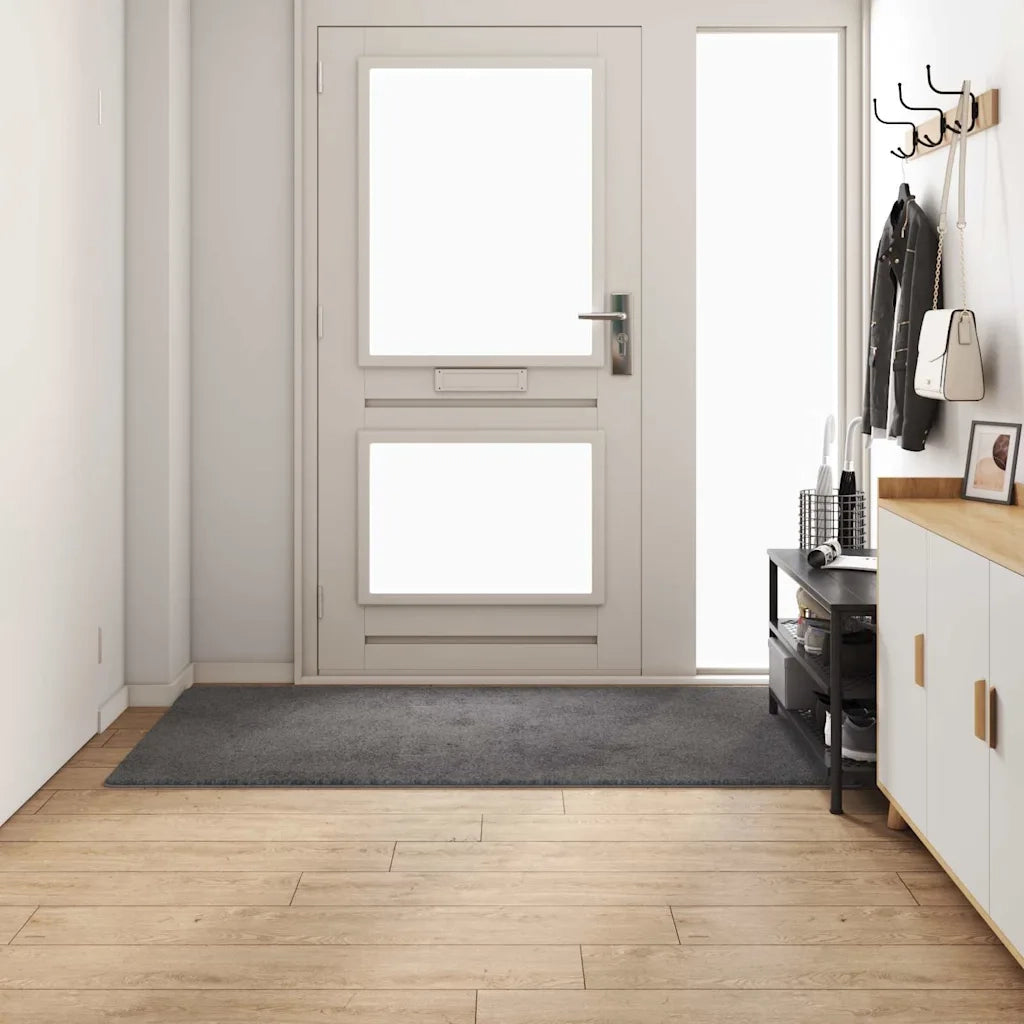 Runner in Moquette | Runner Tappeto Grigio 100 x 200 cm 100% Polipropilene Tuft