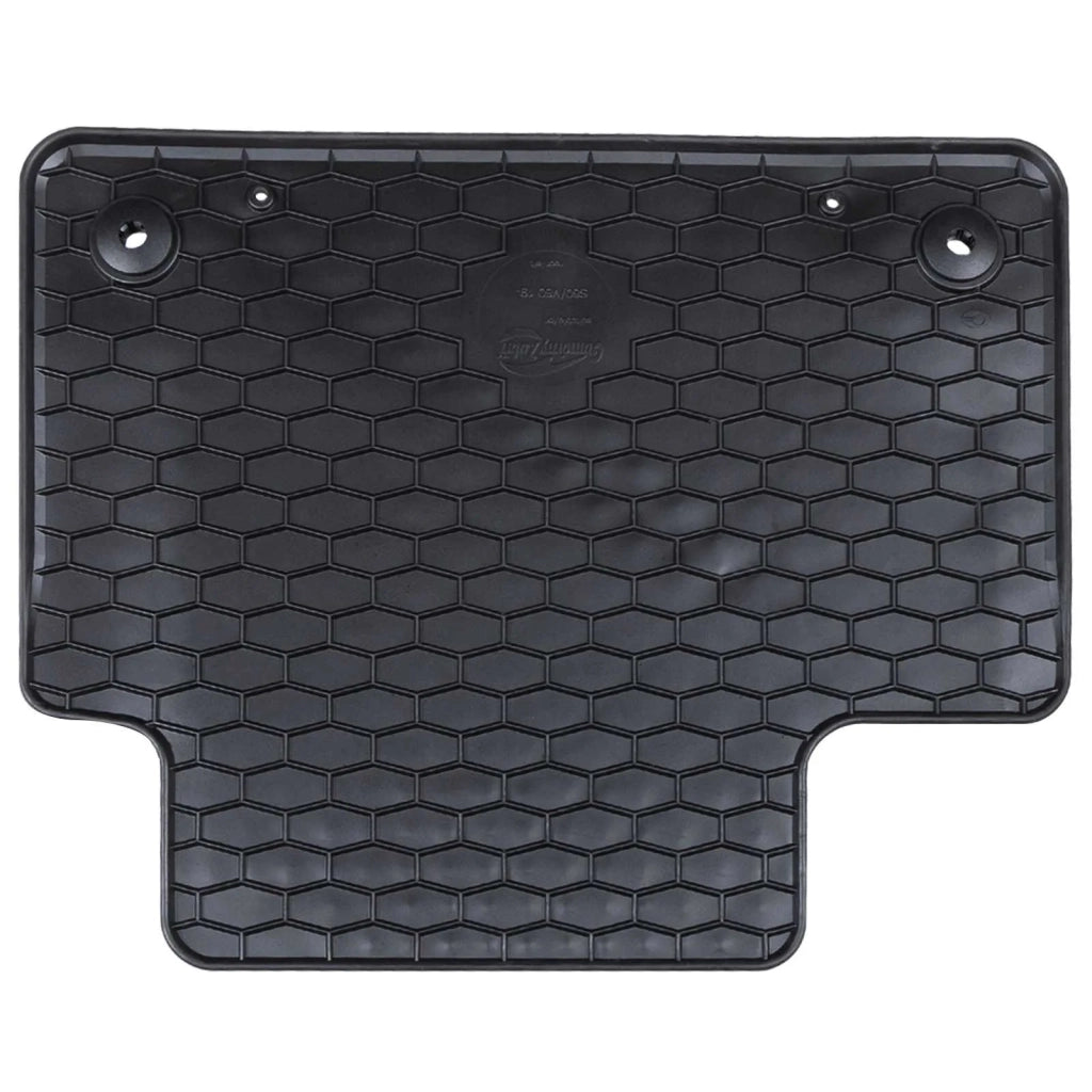 Tappetino per Auto 4 pz Nero Gomma CFW3441743