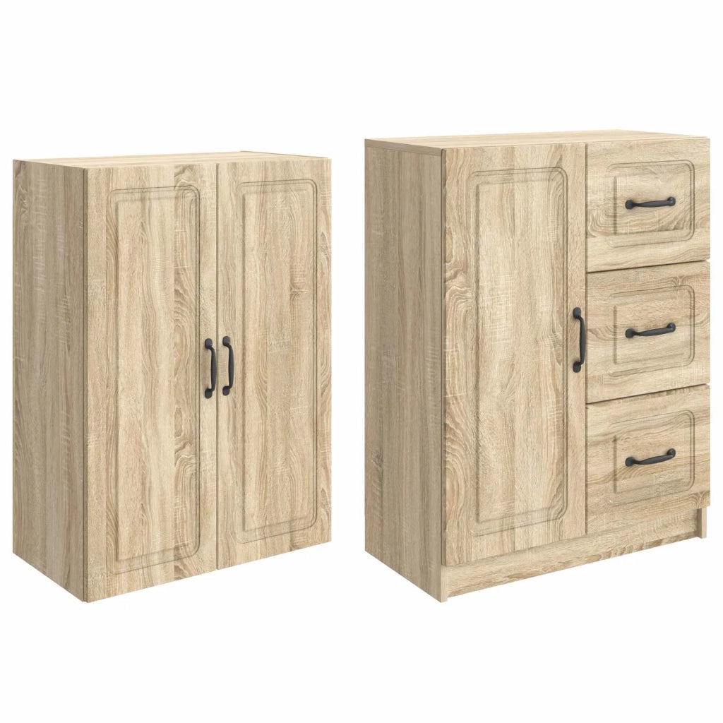 Set di armadi 2 pcs Rovere Sonoma Legno ingegnerizzato 3416981