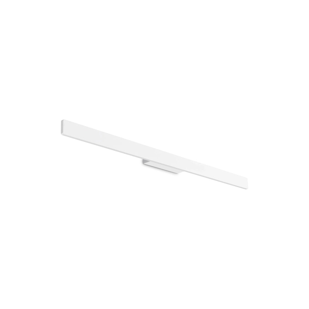 Applique Da Parete Contemporaneo Linea Alluminio Bianco Led 20W 3000K Ip54