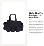Borsa di pulizia multifunzionale - Organizzatore auto - Utilizzo domestico - Tessuto Oxford leggero - Borsa di stoccaggio
