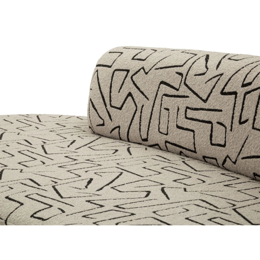 Divano VKH1064, Multicolore, Spugna, 176x91,5x69 cm