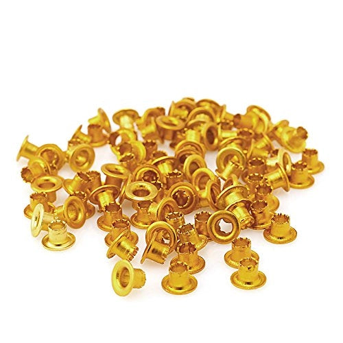 PINZA 2 IN 1 + 100 OCCHIELLI OCCHIELLATRICE FUSTELLATRICE X FORARE CUOIO PELLE