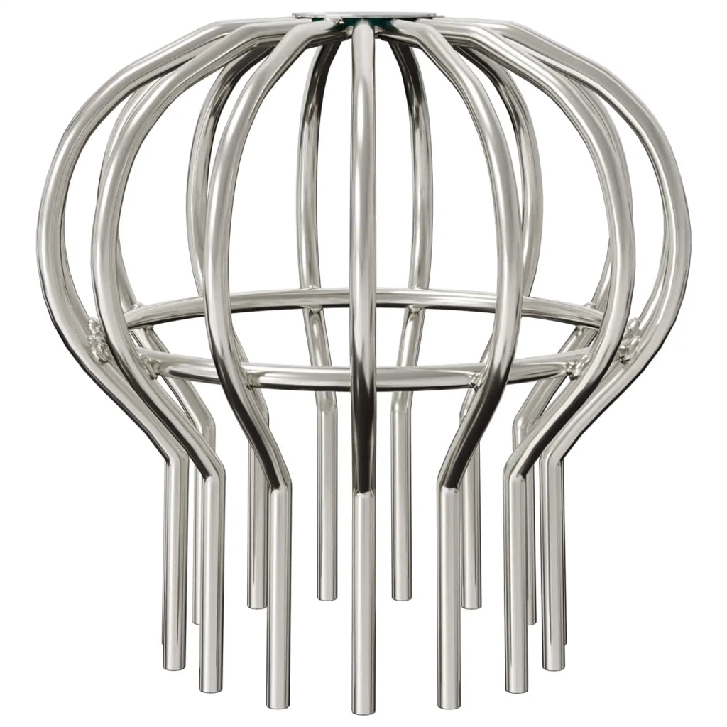 Protezione Foglie per Grondaia 2 pcs Argento 110 mm