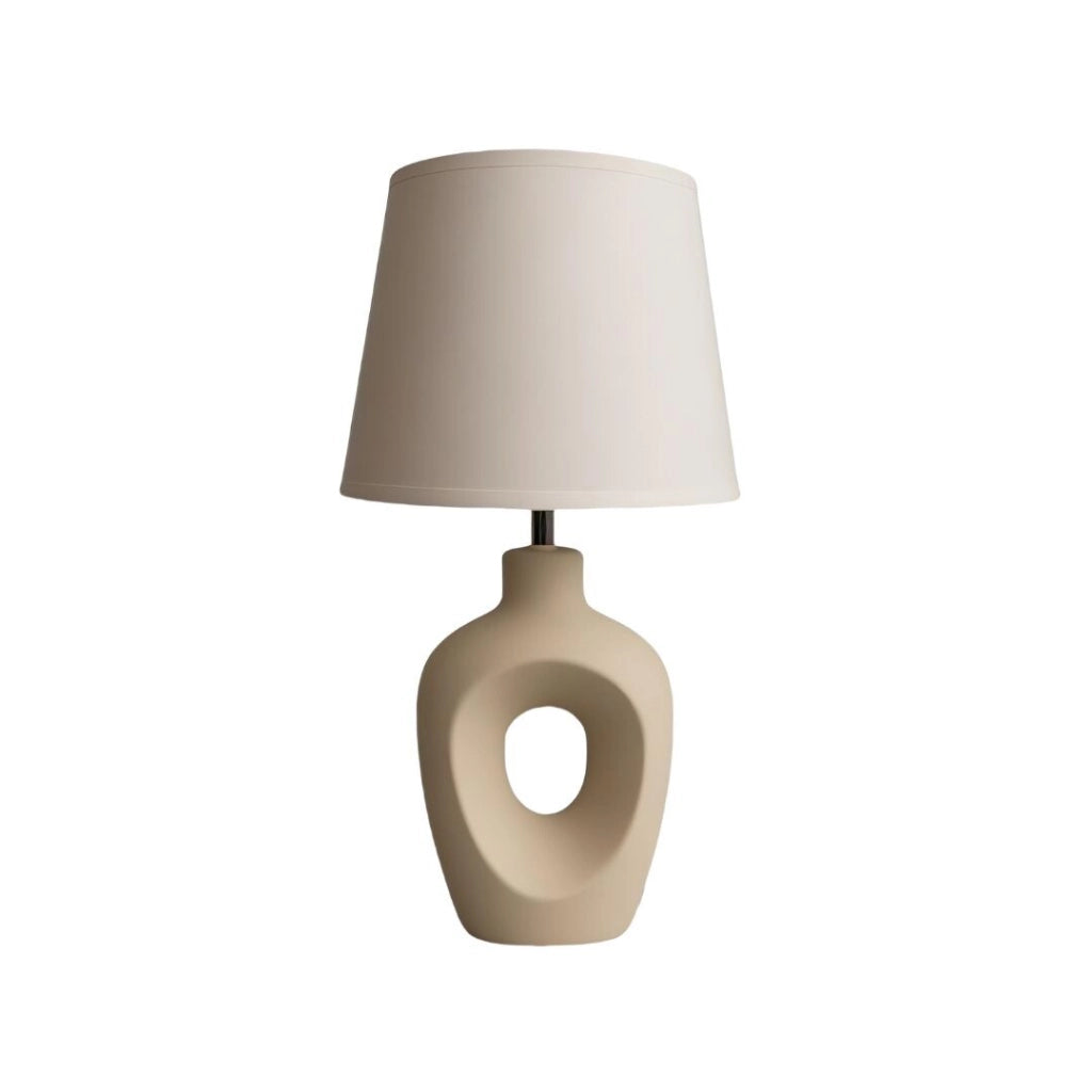 Lampada da tavolo Madelor 1xE14 beige ceramica Rabalux