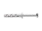 TASSELLO IN NYLON PROLUNG. CON VITE TSP PZ COLLARINO CILINDR. JTX TP/V- - ø mm.6x60 - 100 pezzi ELEMATIC