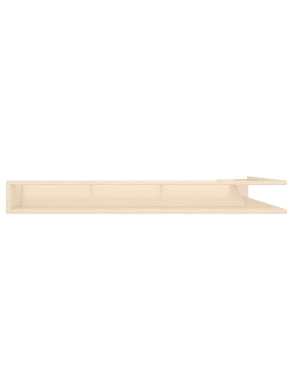 Griglia di ventilazione Angolare per camino 95x800x450 - Loft Angle sinistra crema