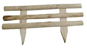 Confezione 2 Pz Mini Recinzione Circe Dim. 100Xh30/50 Cm In Legno Di Castagno