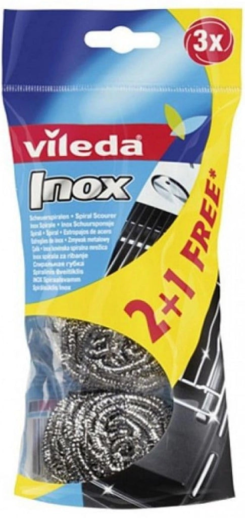 Spirale Glitzi Inox 2+. 8.00 Confezioni Vileda