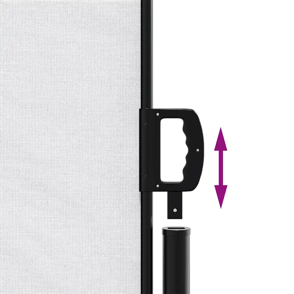Tenda da Sole Laterale Retrattile Bianco 140x600 cm 4004511