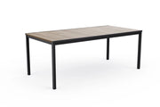 Tavolo da Giardino Keter Porto 200x95x75 cm Deco Coat Piano Effetto Legno Frassino