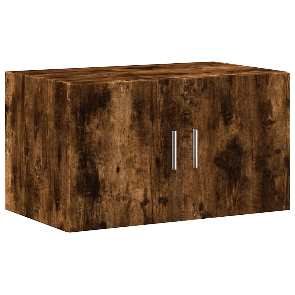vidaXL Armadietto Rovere Fumo 70x42,5x225 cm in Legno Multistrato