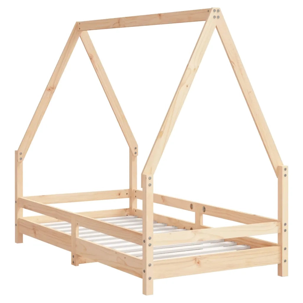 Giroletto per Bambini-Struttura Letto Bambini 80x160 cm in Legno Massello di Pino 730444