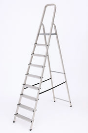SCALA IN ALLUMINIO ALFA EUROSCALA EN131- 8 gradini cm.53x232h (171h pedana) kg.7,8 - 1 pezzi FACAL