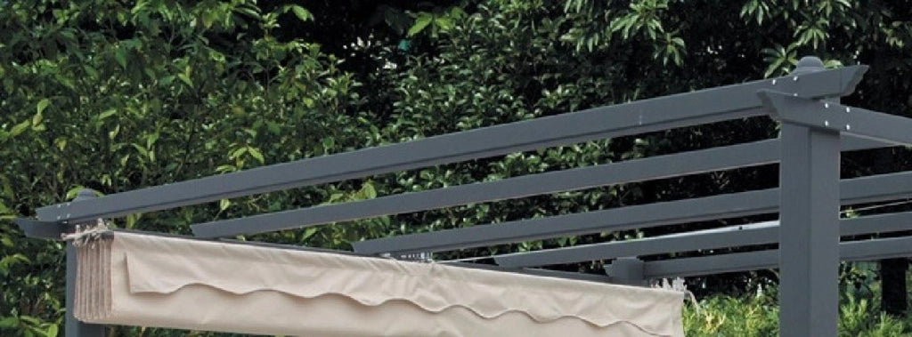 TRAVE DI RICAMBIO MM.30X50-284 CM CON FUNE PER GAZEBO TELO RETRATTILE 3X4