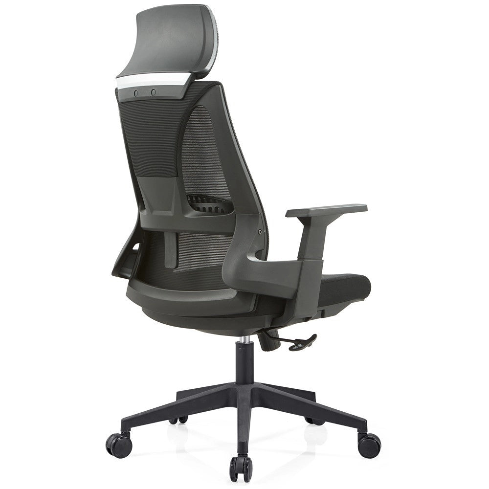 Sedia da ufficio DONTE (nera)