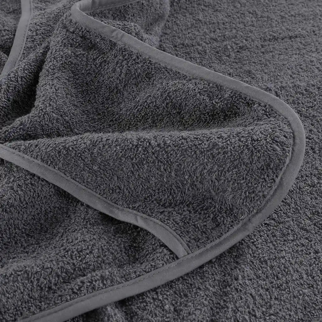 Asciugamani da Spiaggia 2 pz Antracite 60x135cm Tessuto 400 GSM 362673