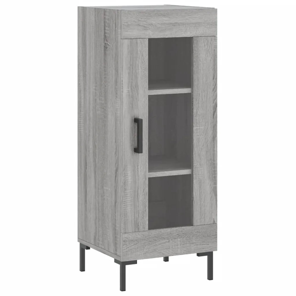 Credenza Grigio Sonoma 34,5x34x90 cm in Legno Multistratocod mxl 80710