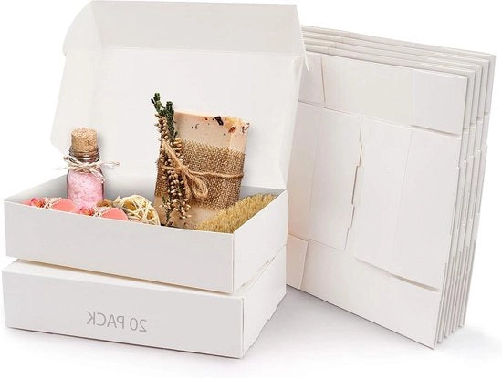 Dozzina di Presenti di Compleanno - Facile da Assemblare - Scatola Dimensioni 19 x 11 x 4,5cm - Ideali per Feste, Matrimoni, Vacanze.