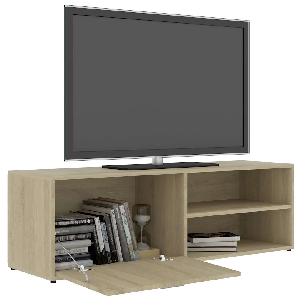 Mobile Porta TV Rovere Sonoma 120x34x37 cm in Truciolato cod mxl 68078