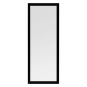 Carimate, Specchio Forma Rettangolare, 40x105h cm Nero