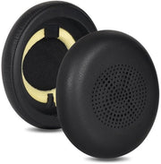Orecchini sostitutivi per Jabra Evolve2 65 (65MS 65UC USB)/Evolve2 40 (40UC 40MS USB)/Elite 45H cuffie in-ore wireless, cuscini sostitutivi con imbottitura a base di gelatina soffice (nero)