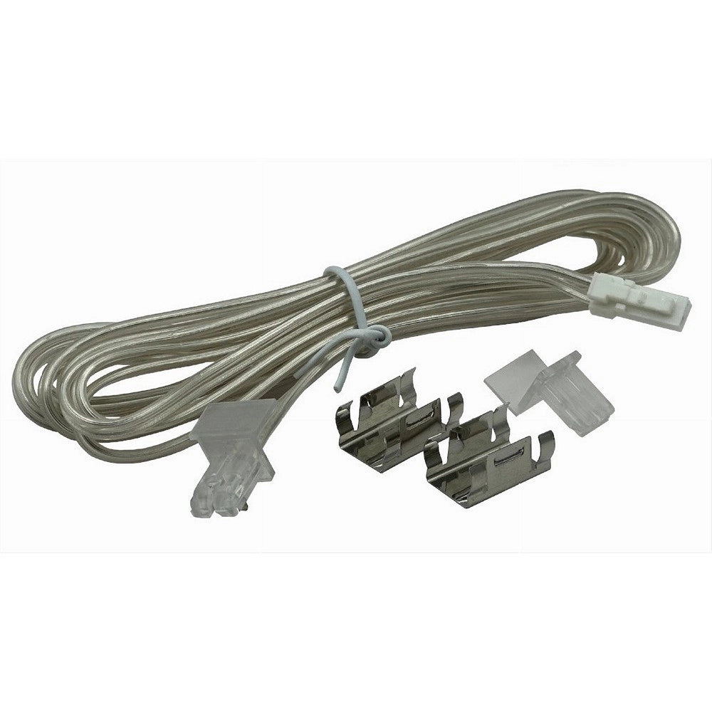 Trade Shop - Cavo Di Collegamento Strip Led Alimentatore Per Serie Qs 2mt Ip20 S-12v-2025-120 -