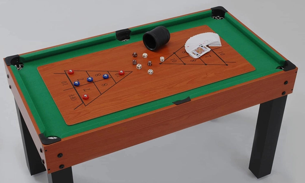 Garlando Games Tavolo Multi 12 Giochi in Uno ciliegio