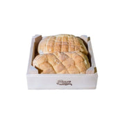 Cassetta Portapane in Legno di Faggio Multiuso 18 x 18 x 6,5 cm