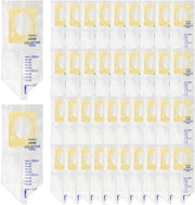 Set di contenitori per urina 120 pezzi - 100 ml Contenitore per urina portatile - Sacchetto rosa con superficie adesiva - Protezione antisbavatura - Adatto per bambini - Materiali di alta qualità - Impermeabile