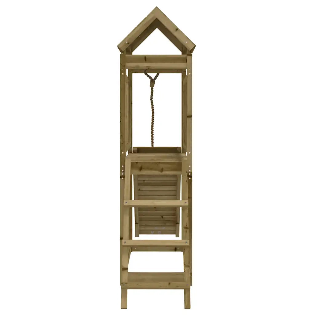 Casetta con Arrampicata in Legno di Pino Impregnato CFW2071477