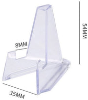 Display per Monete - 24 pezzi - Standard Moneta - Altezza 5,4 cm Ospite per Carte - Ospite per Carte - Standard per Monete - Transparente - Ospite per Visite - Ospite per Monete - Raccoglitore per Carte - Ospite per Carte - Per Top Loader Pokémon -