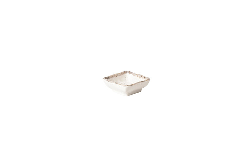 Coppetta Ciotola snack in melamina enjoy quadra Bianca 7,5 x 7,5 x 2,5 cm