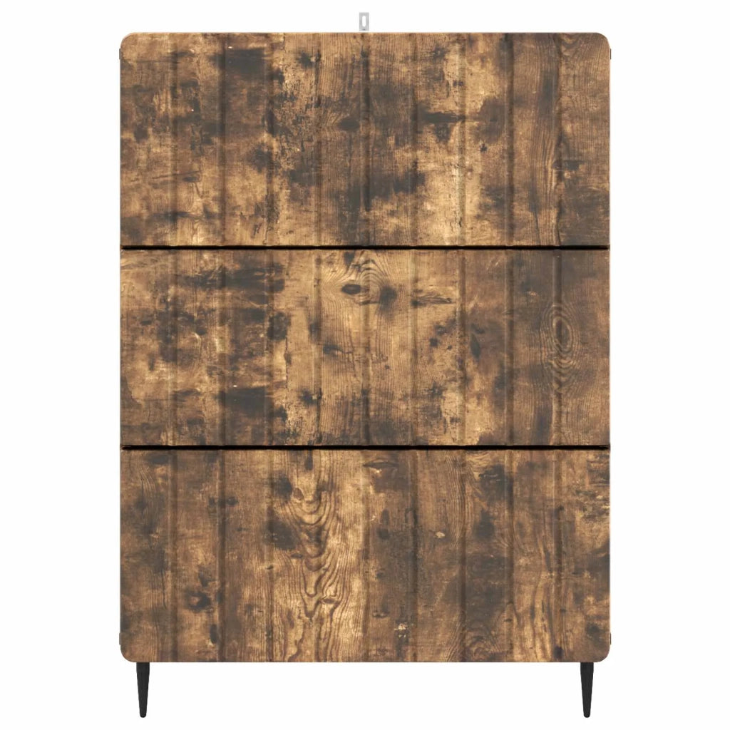 Mobile con Cassetti Rovere Fumo 66 x 34,5 x 92 cm 894380