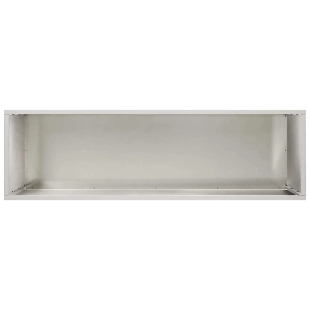 Vaso da giardino 2 pz Argento 100 x 30 x 40 cm Acciaio Inox 8005619